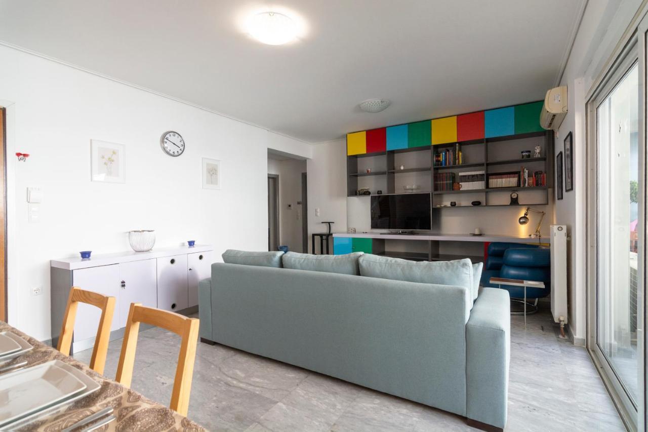Central 3Bd Apt. Near Acropolis Athen Exterior foto